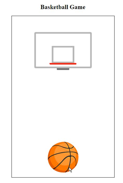 Basketball Game Javascript